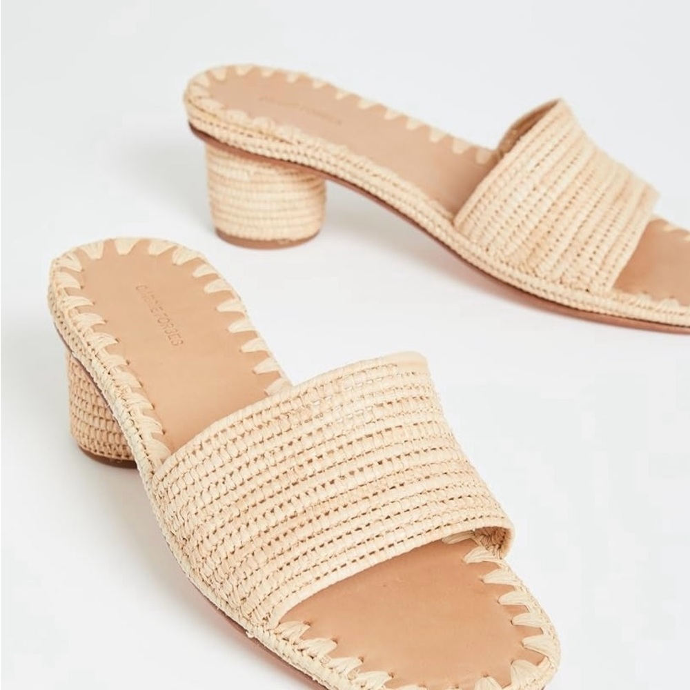 Carrie Forbes Bou Heeled Mules
